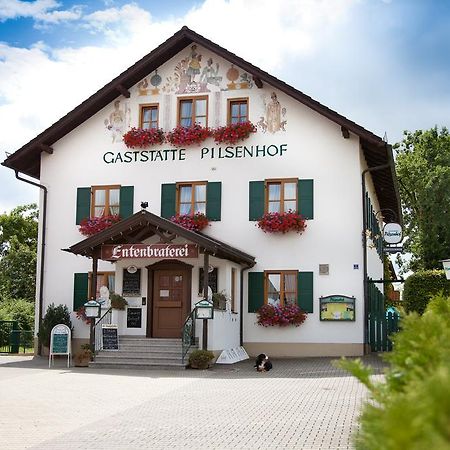 Landgasthof Pilsenhof Entenbraterei Hechendorf am Pilsensee Exterior photo